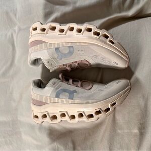 On Cloud Cloudmonster ‘Moon Fawn’ Women’s Running Shoe 8 US 39 EUR Pre Owned